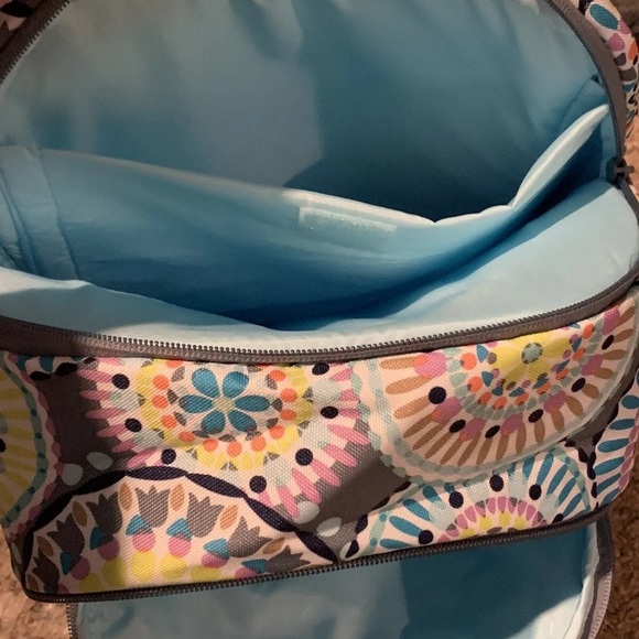 Vera Bradley travel backpack tote bag Sunny Medallion Lighten up adventure NWT main image 6